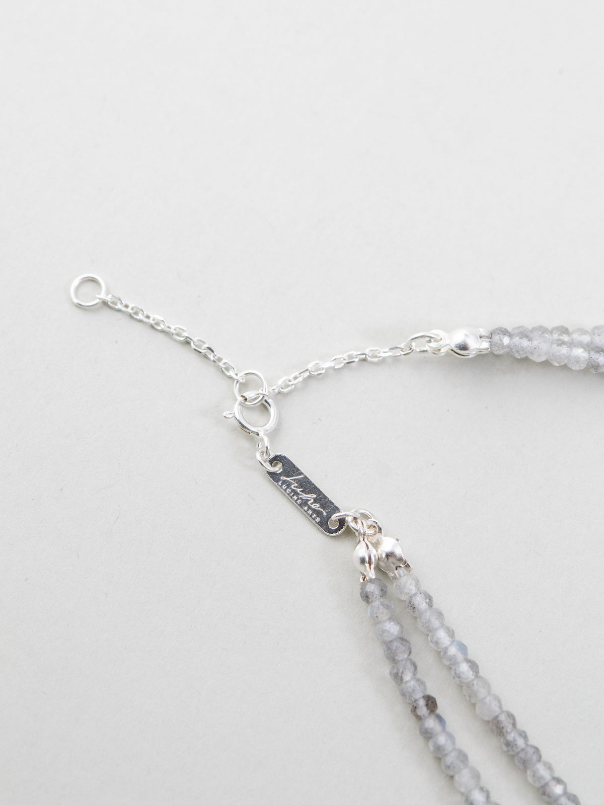 ネックレス 留め具 アジャスター詳細 SV925刻印 銀の金具