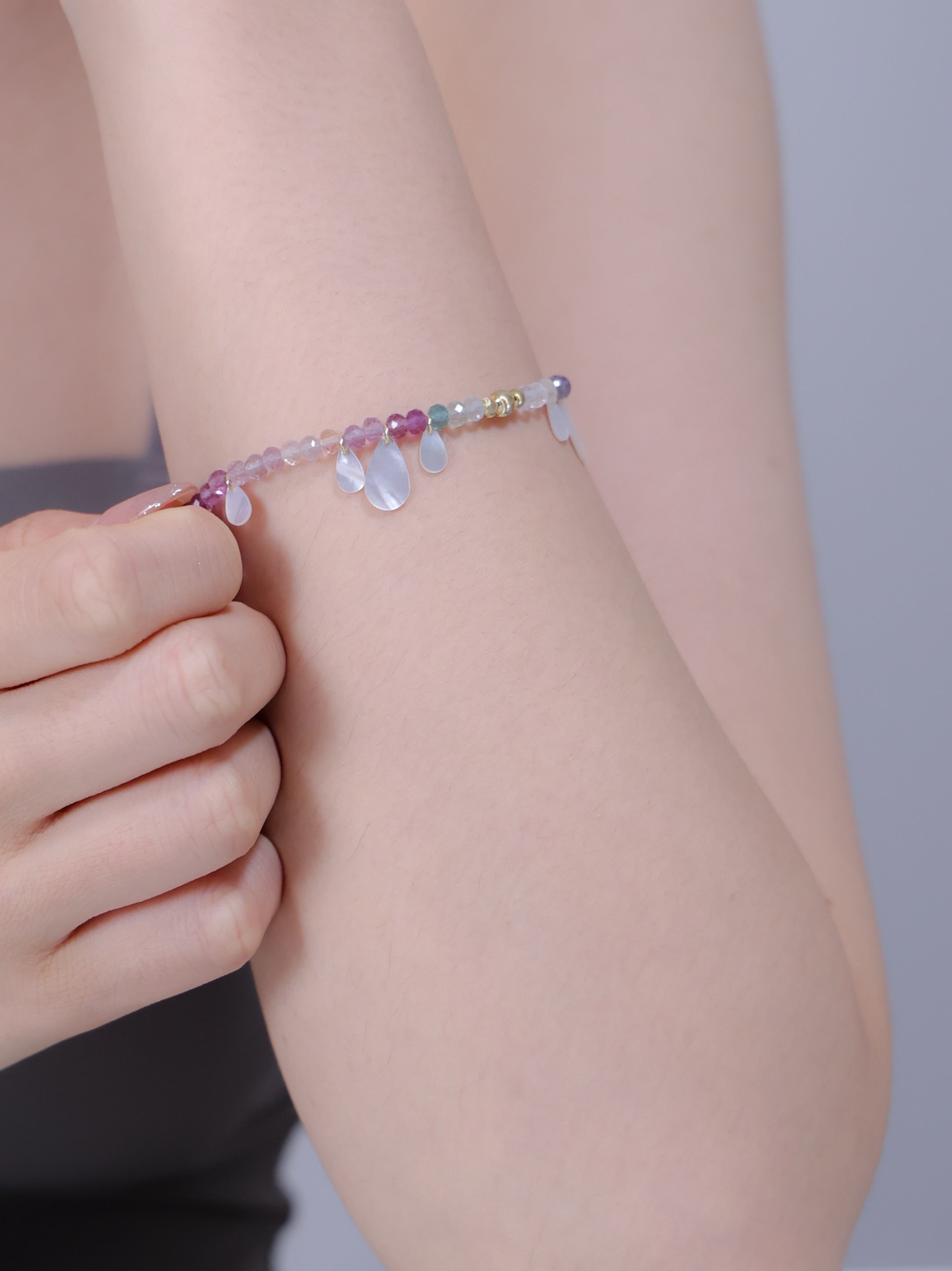 大人の上品グラデーションオリジナル ブレスレット