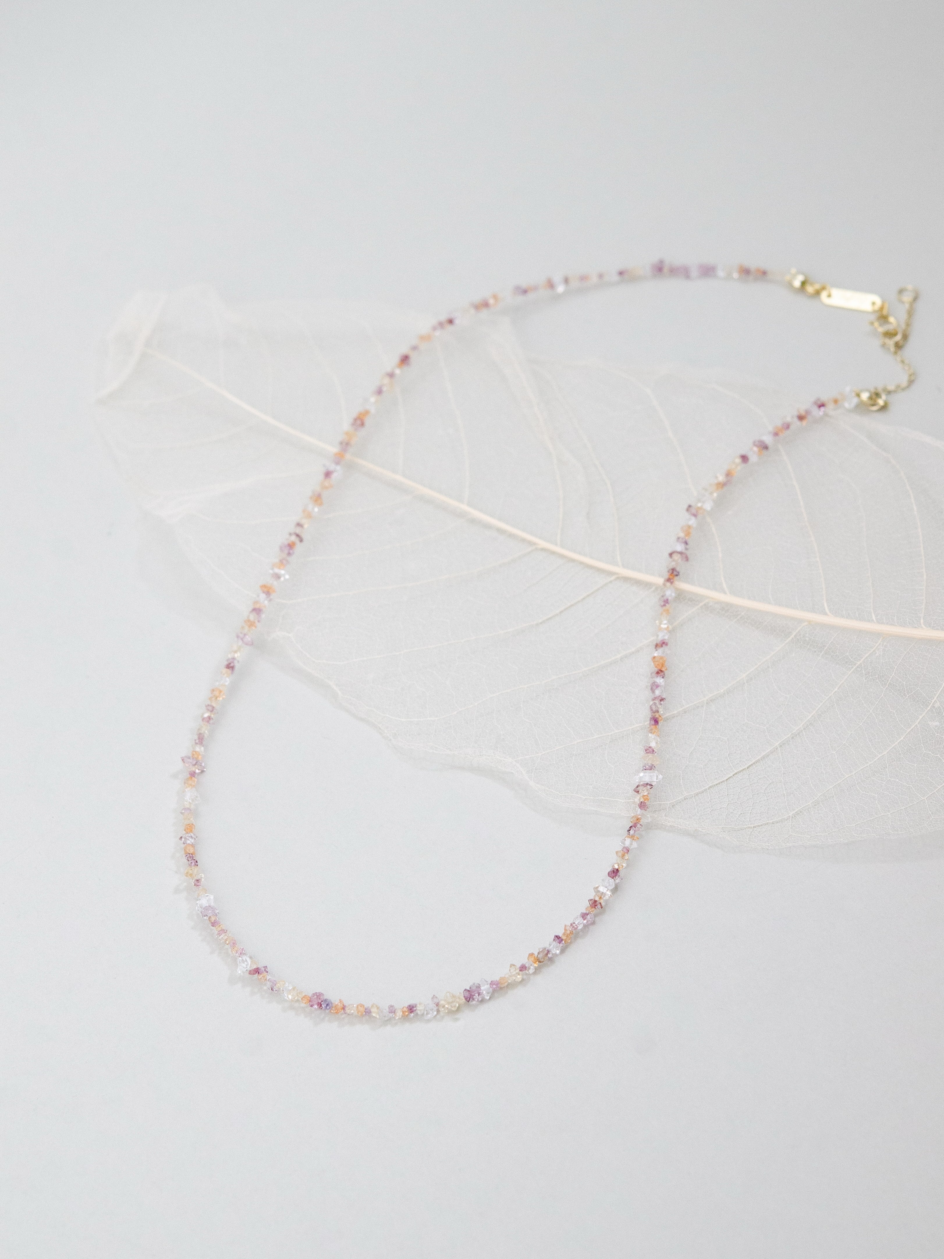 【希少石】フェナカイト ネックレス | 華奢 シンプル SV925