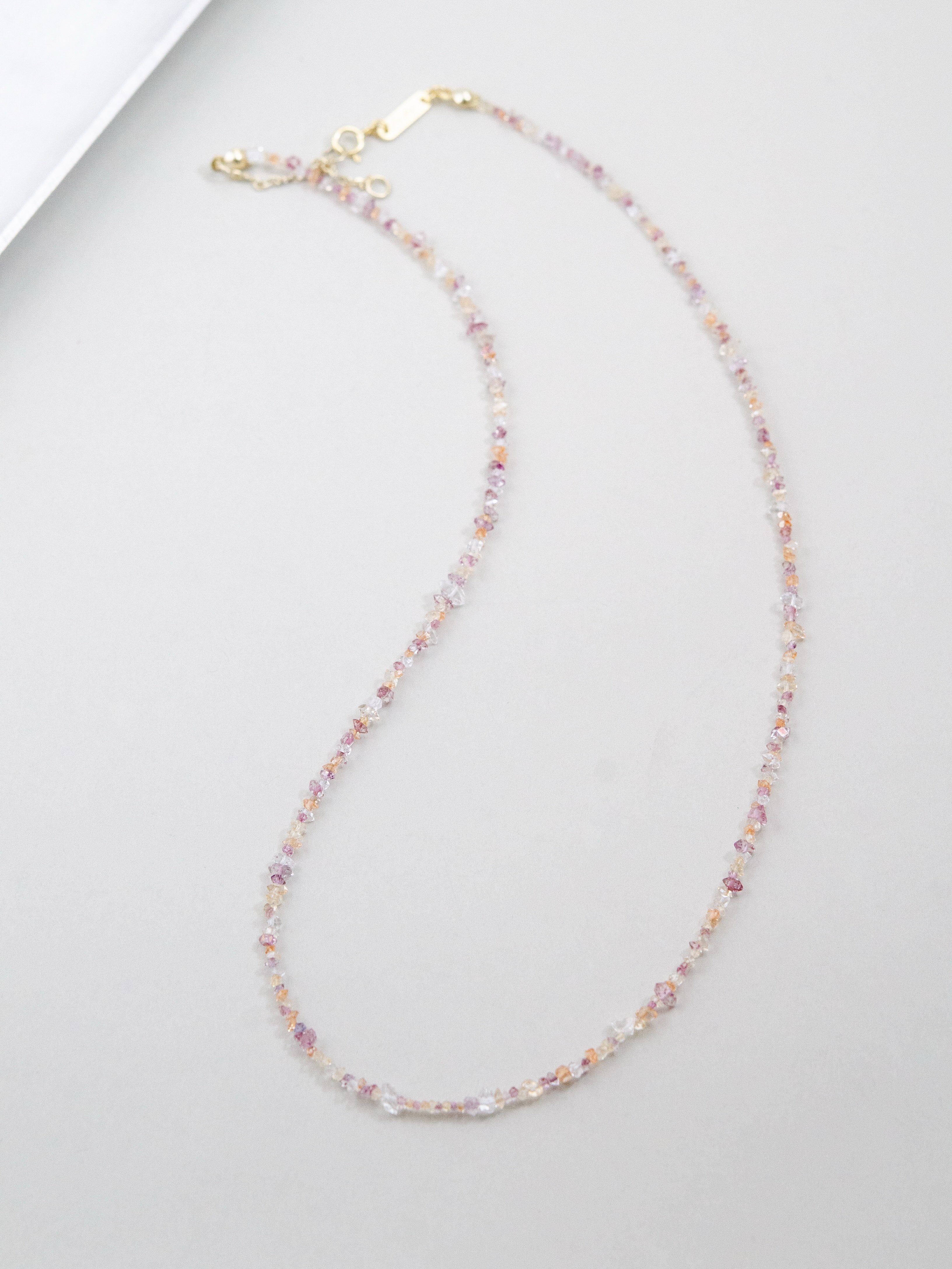 【希少石】フェナカイト ネックレス | 華奢 シンプル SV925