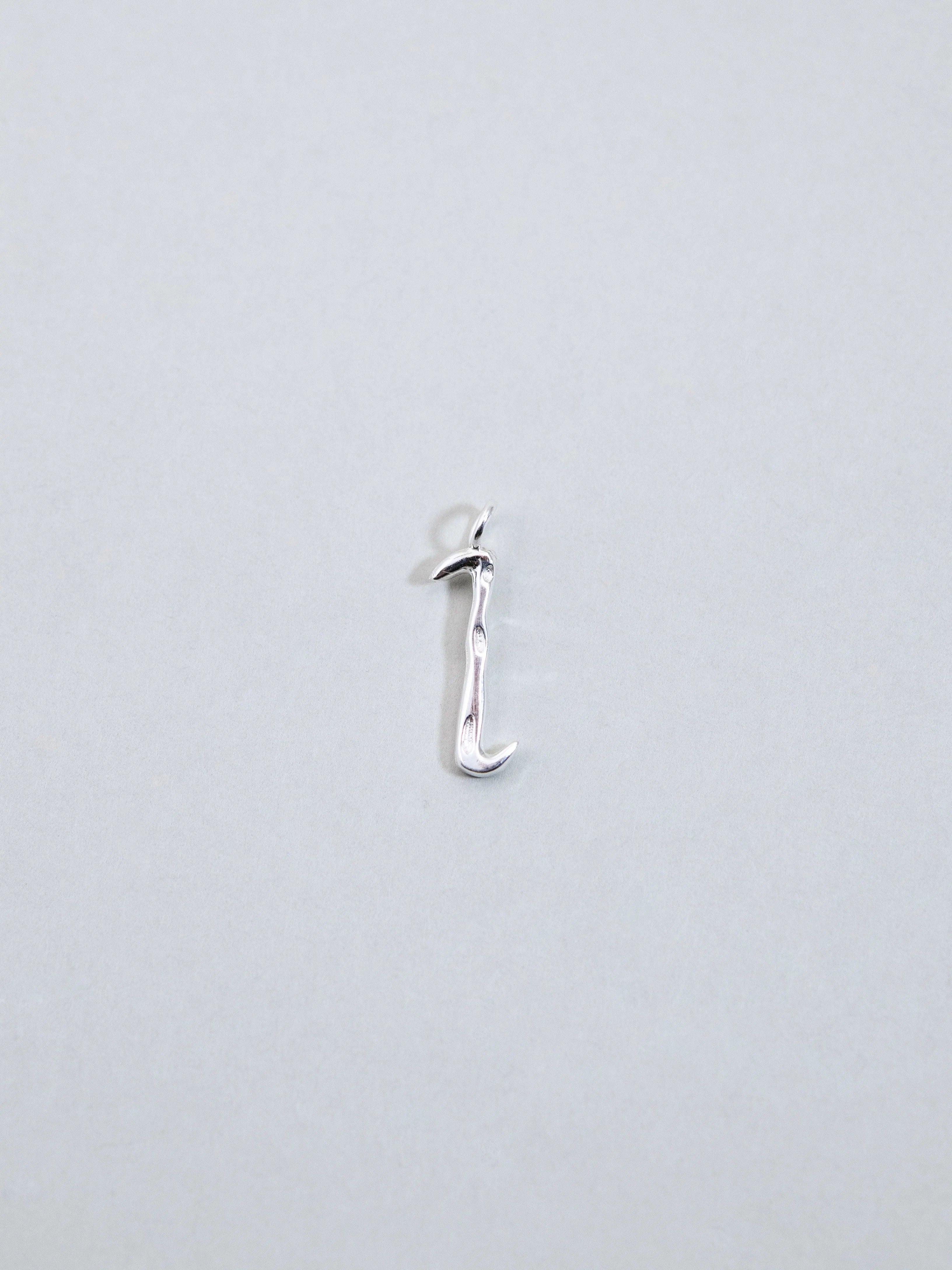 淡水パール & イニシャル ネックレス - 【選べるアルファベット】金銀ミックス / 6月誕生石 SV925 (K14GP)