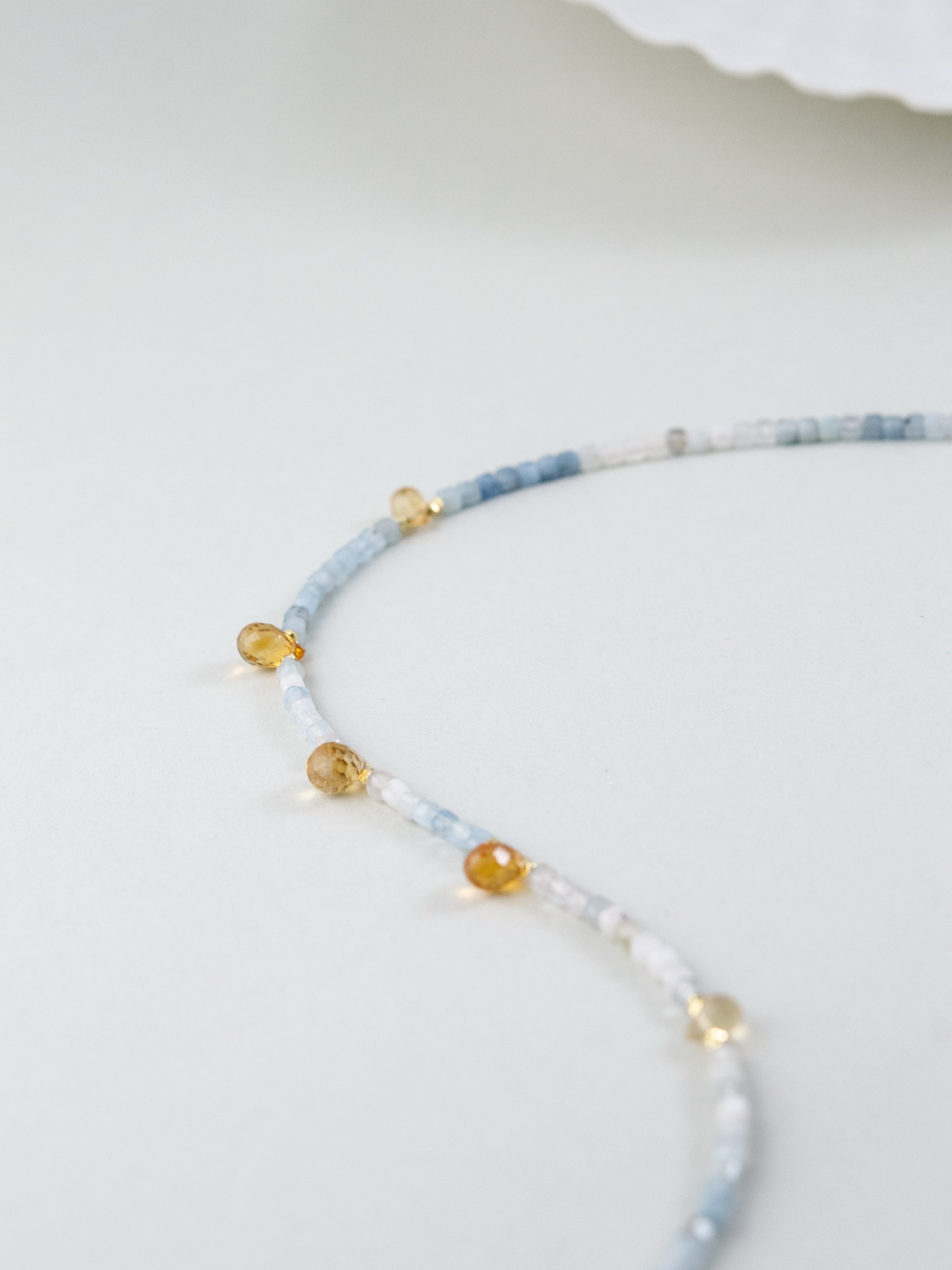 そらいろが気分をあげる天然石ネックレスハンドメイド