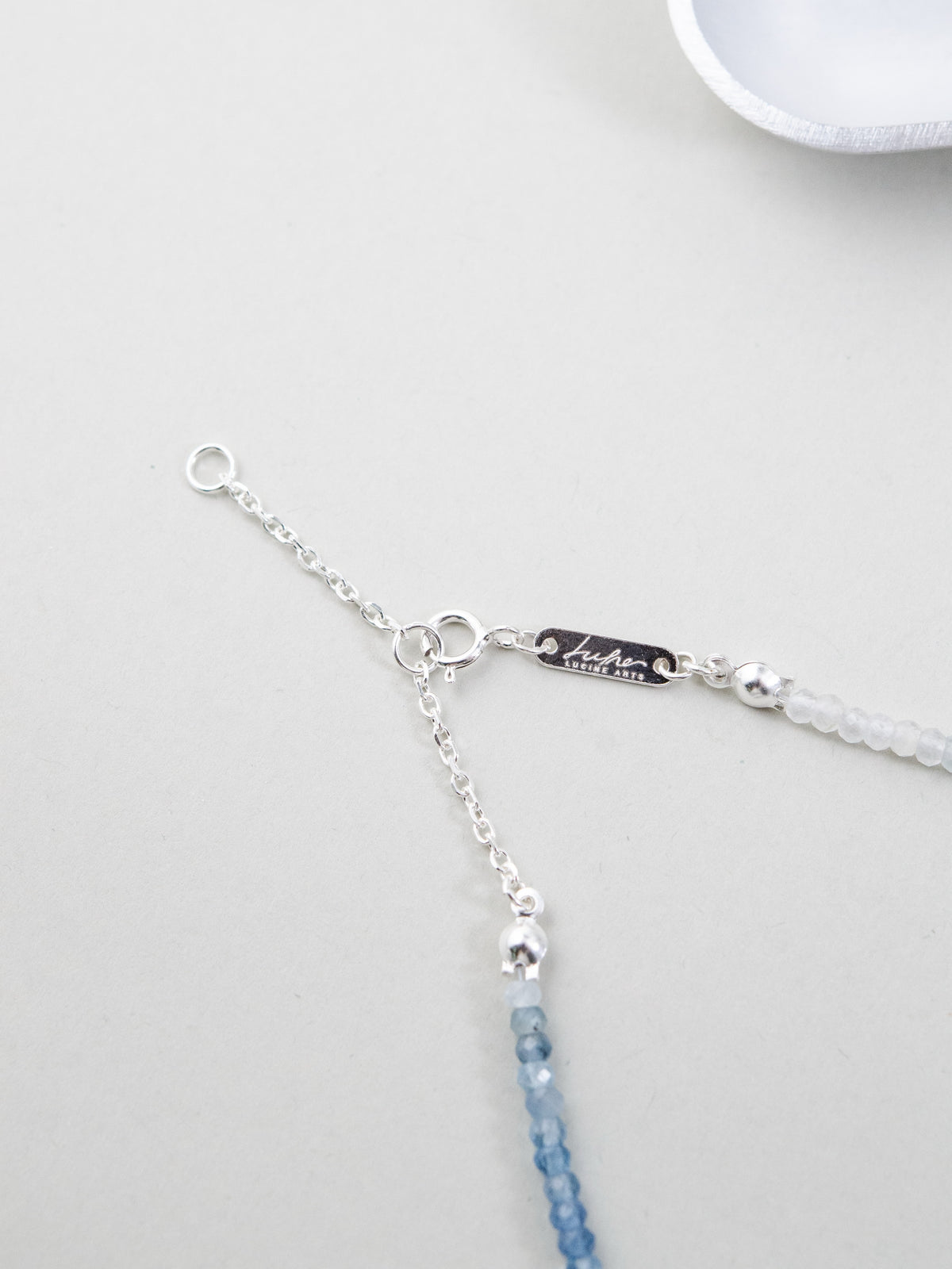 ネックレス 留め具 アジャスター詳細 SV925刻印 銀の金具