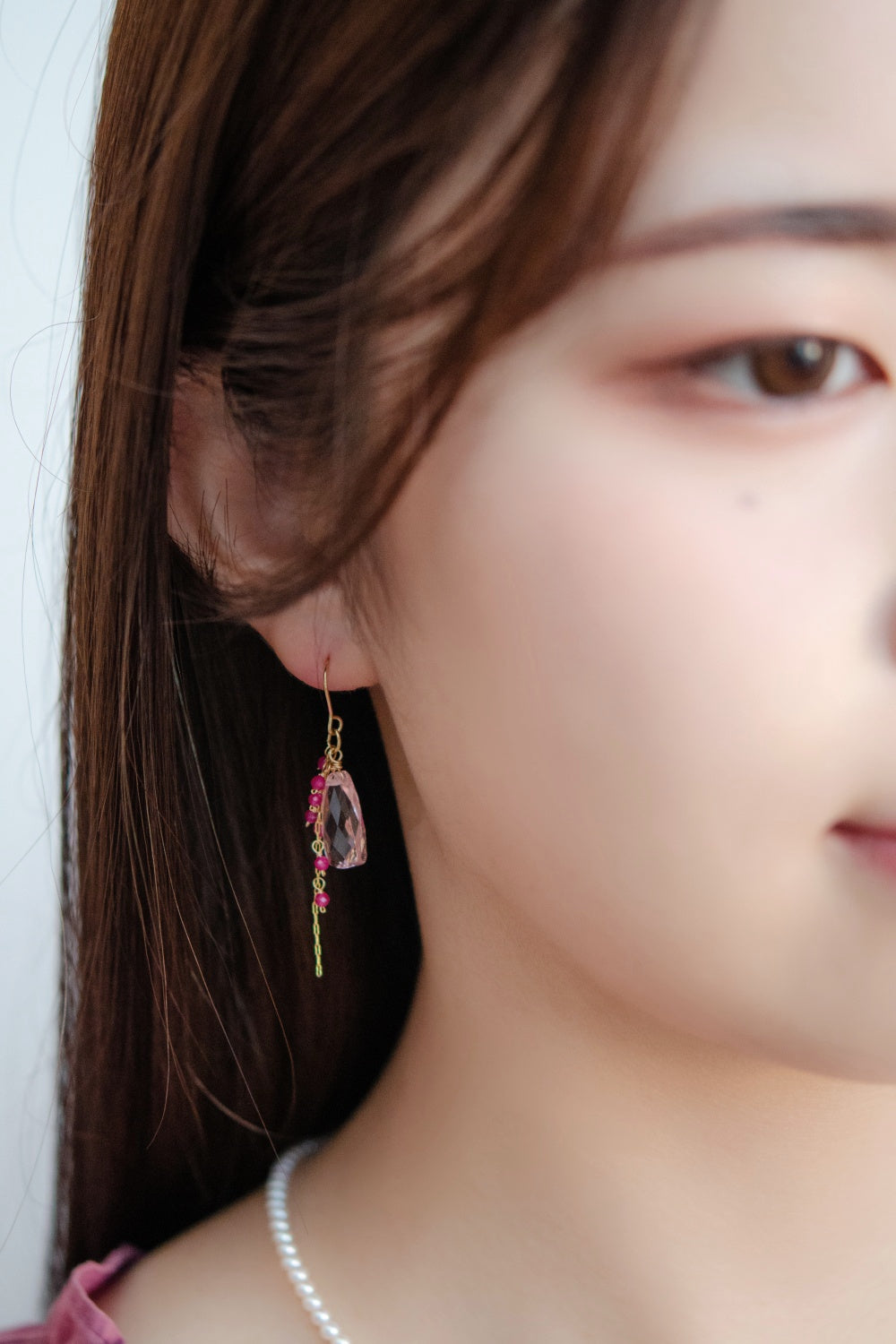 大人 女性 アクセサリー 着用イメージ 上品 パーティー コーデ