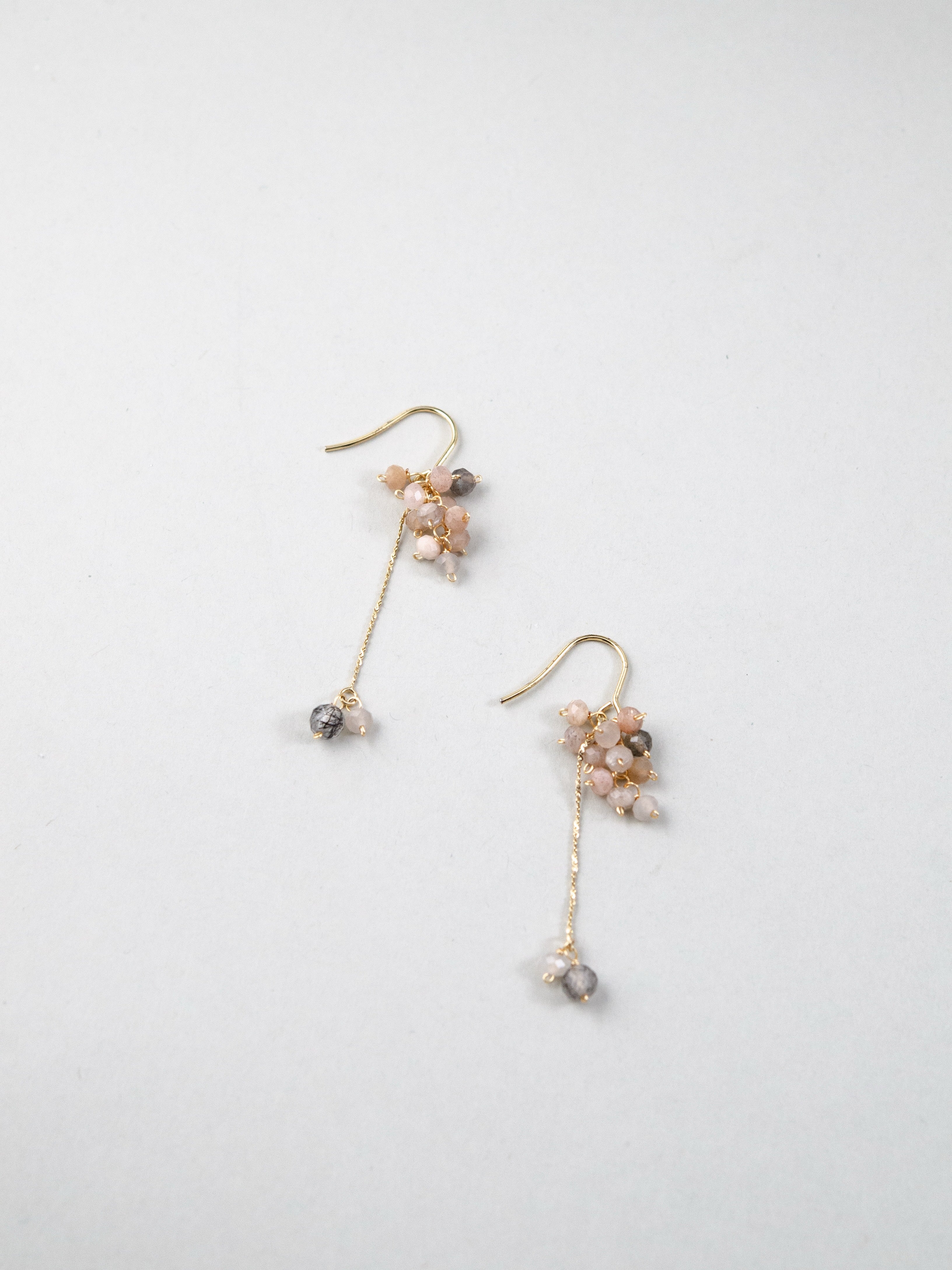 14kgf ピアス 詳細画像 6月誕生石の輝き イヤリング変更可