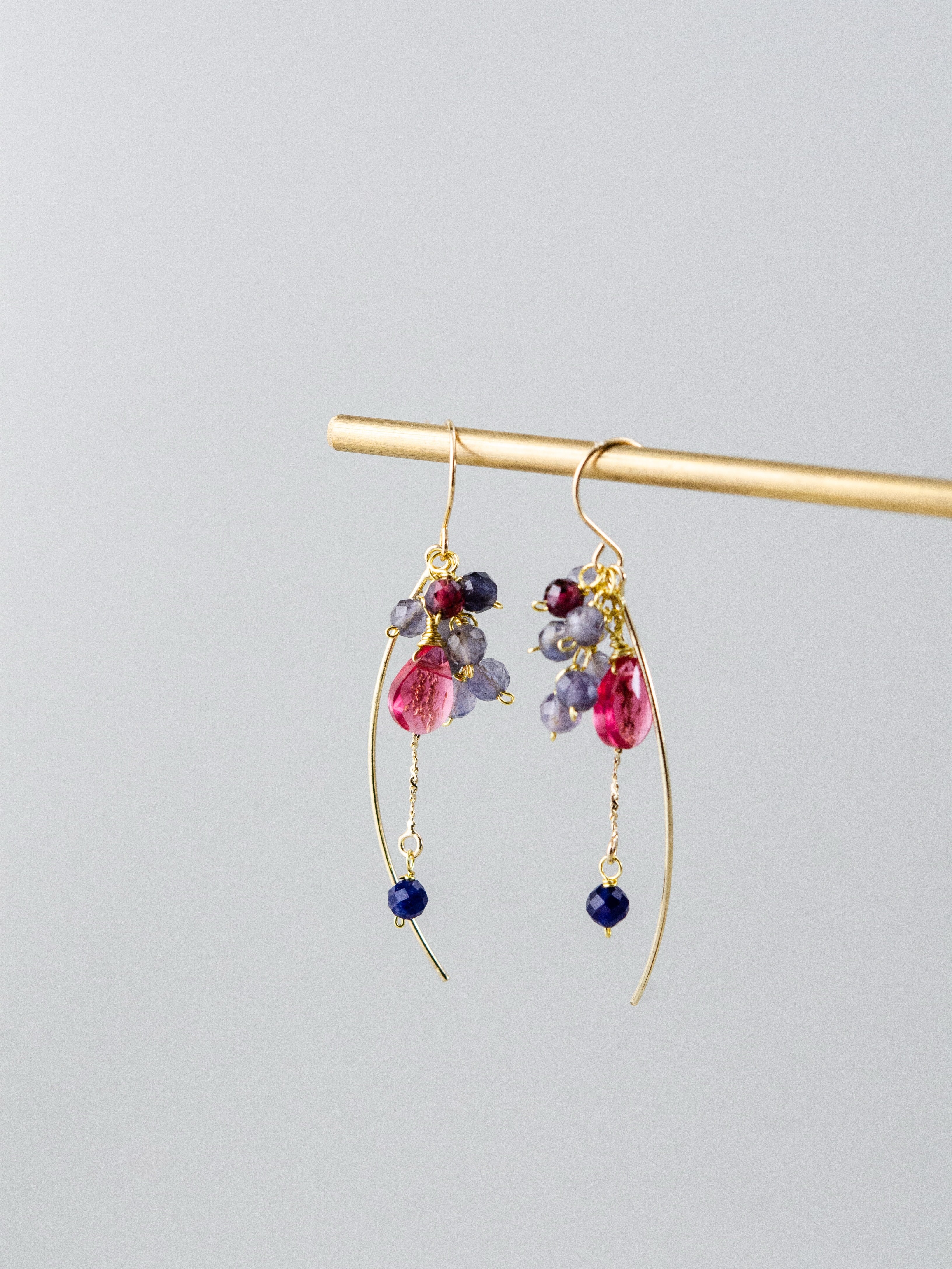 イヤリング変更可 ピアス パーツ詳細 華奢 デザイン