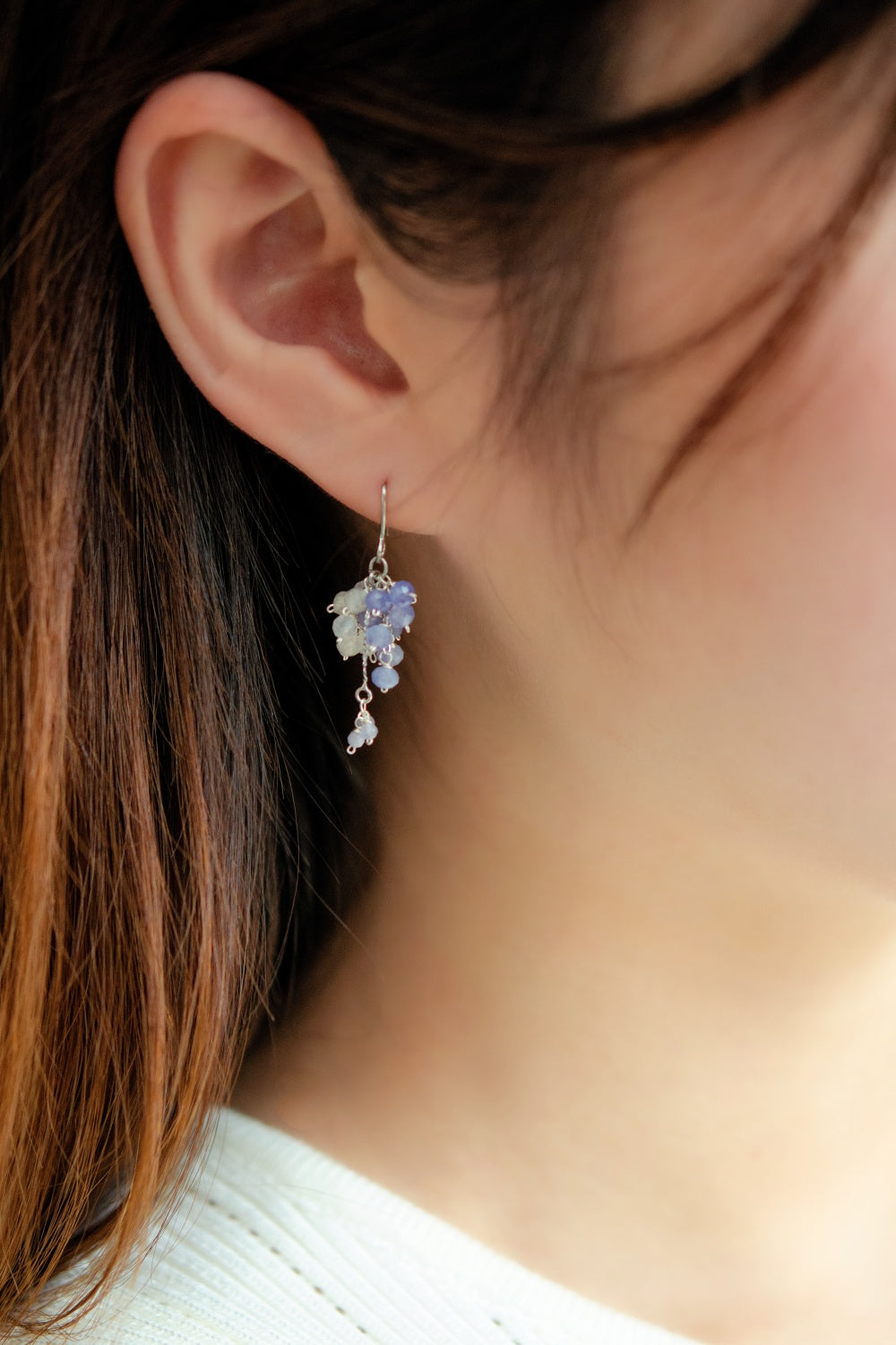 12月誕生石 6月誕生石 ピアス 着用 女性 プレゼント おすすめ