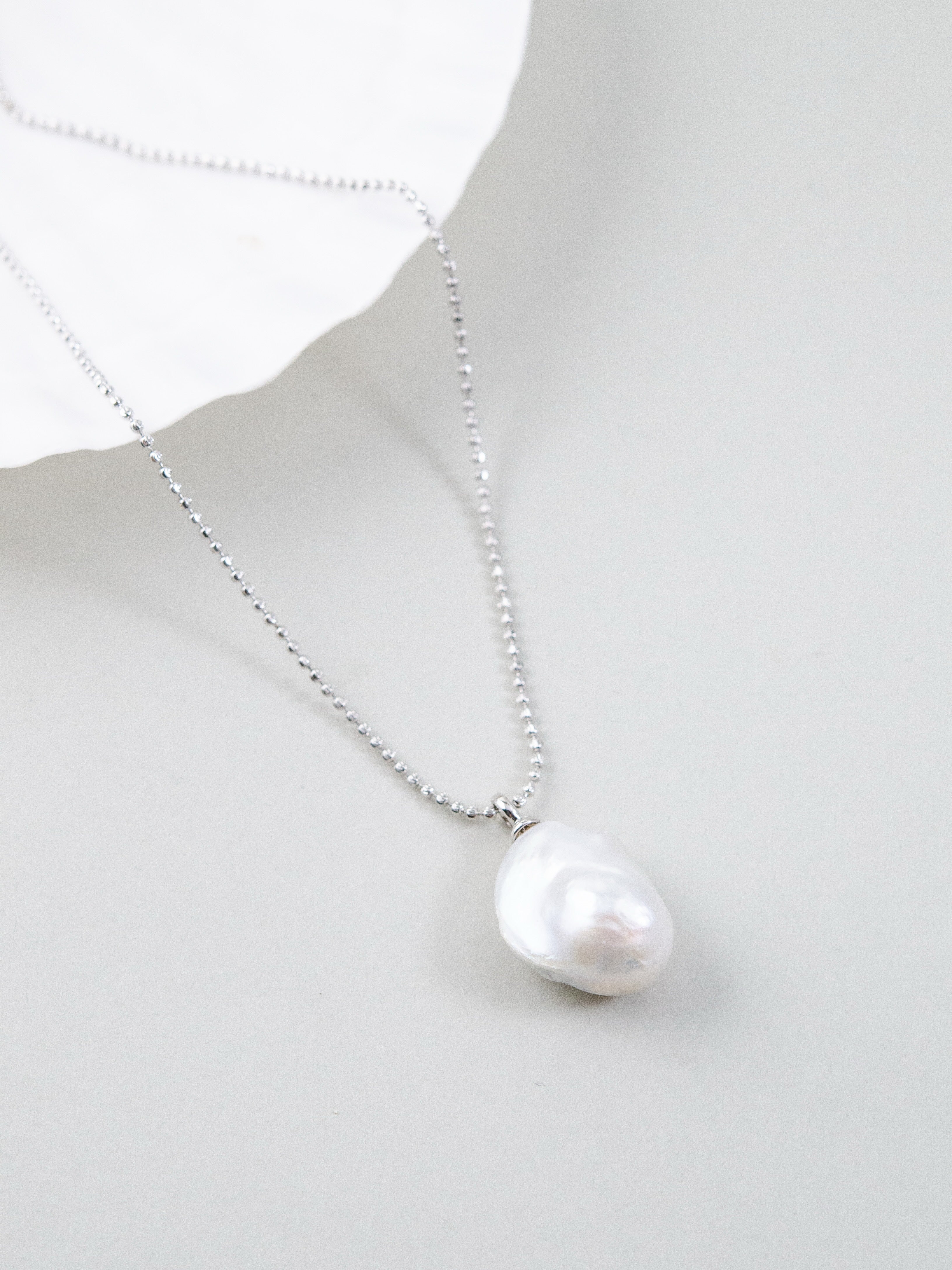 淡水パール ペンダント ディスプレイ リゾート 上品 清楚