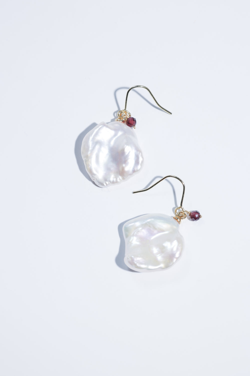 ガーネット パール 組み合わせ ピアス デザイン ペア