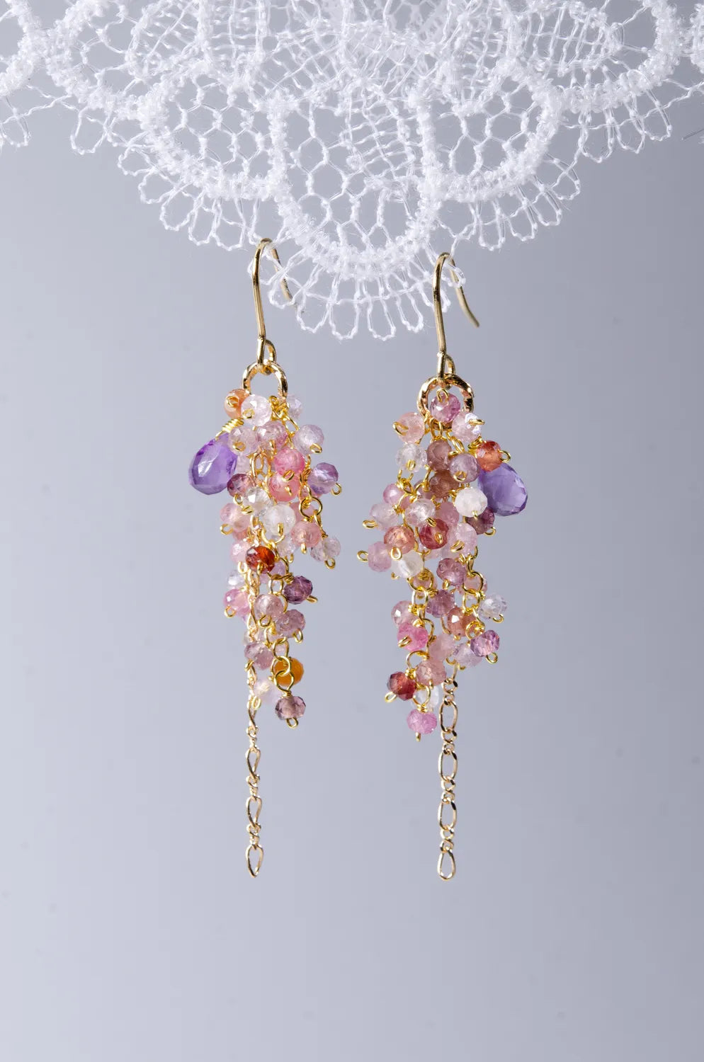 ピアス ギフト おすすめ レース 詳細 優しい雰囲気