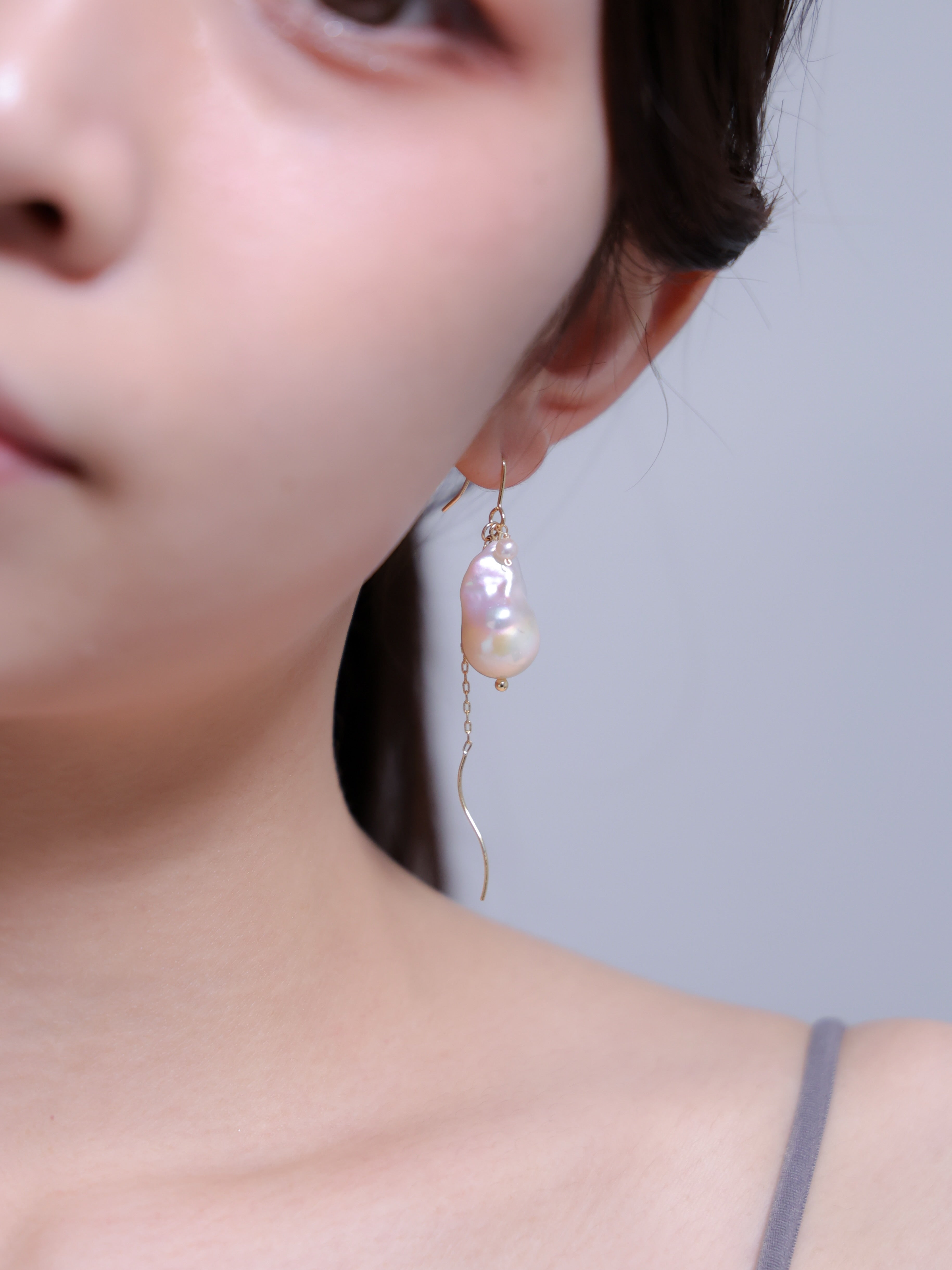 ハンドメイド アクセサリー パール ブーケ デザイン 詳細