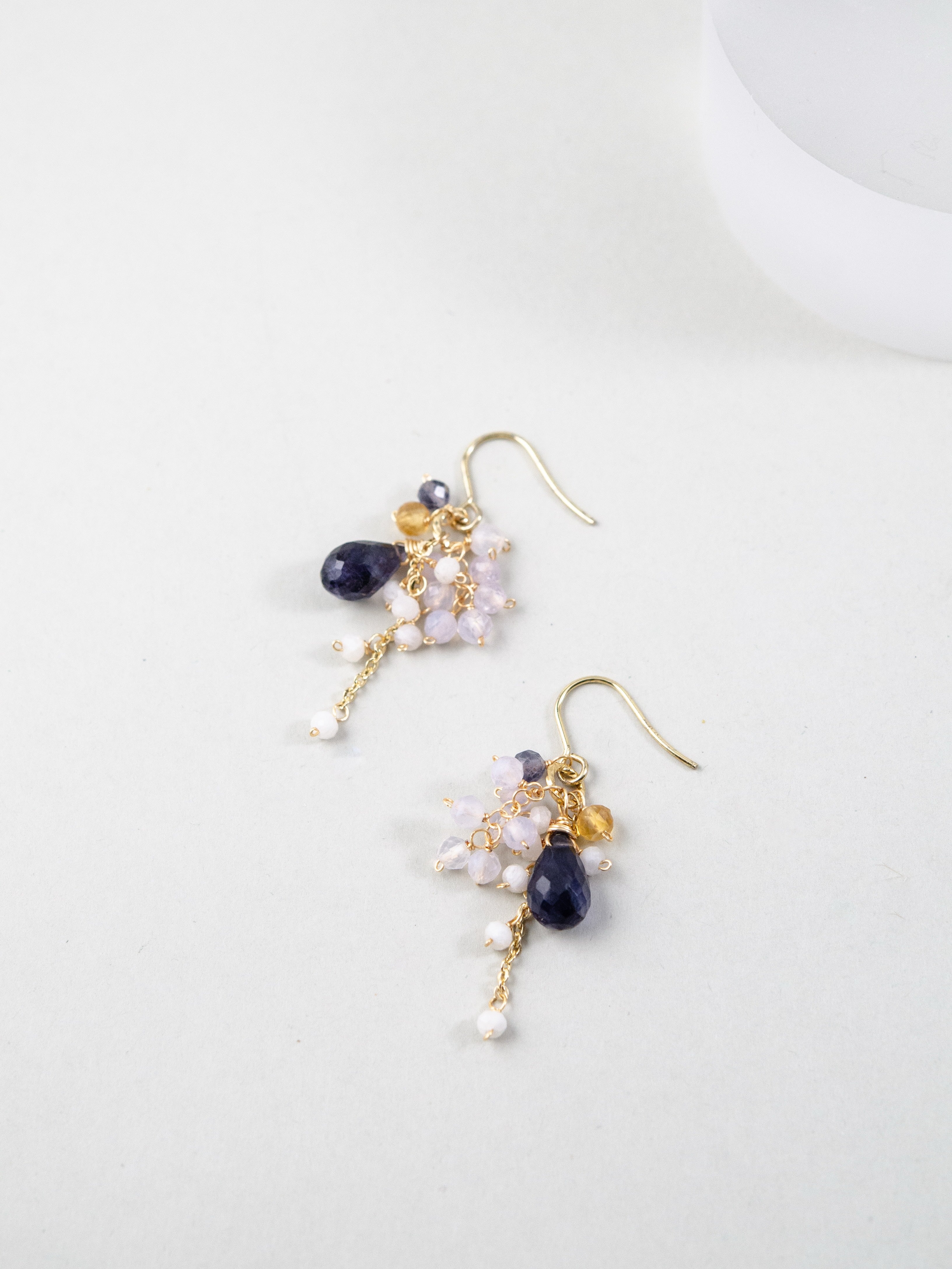 ハンドメイド ピアス 置き画 ゴールド フック 金具 詳細