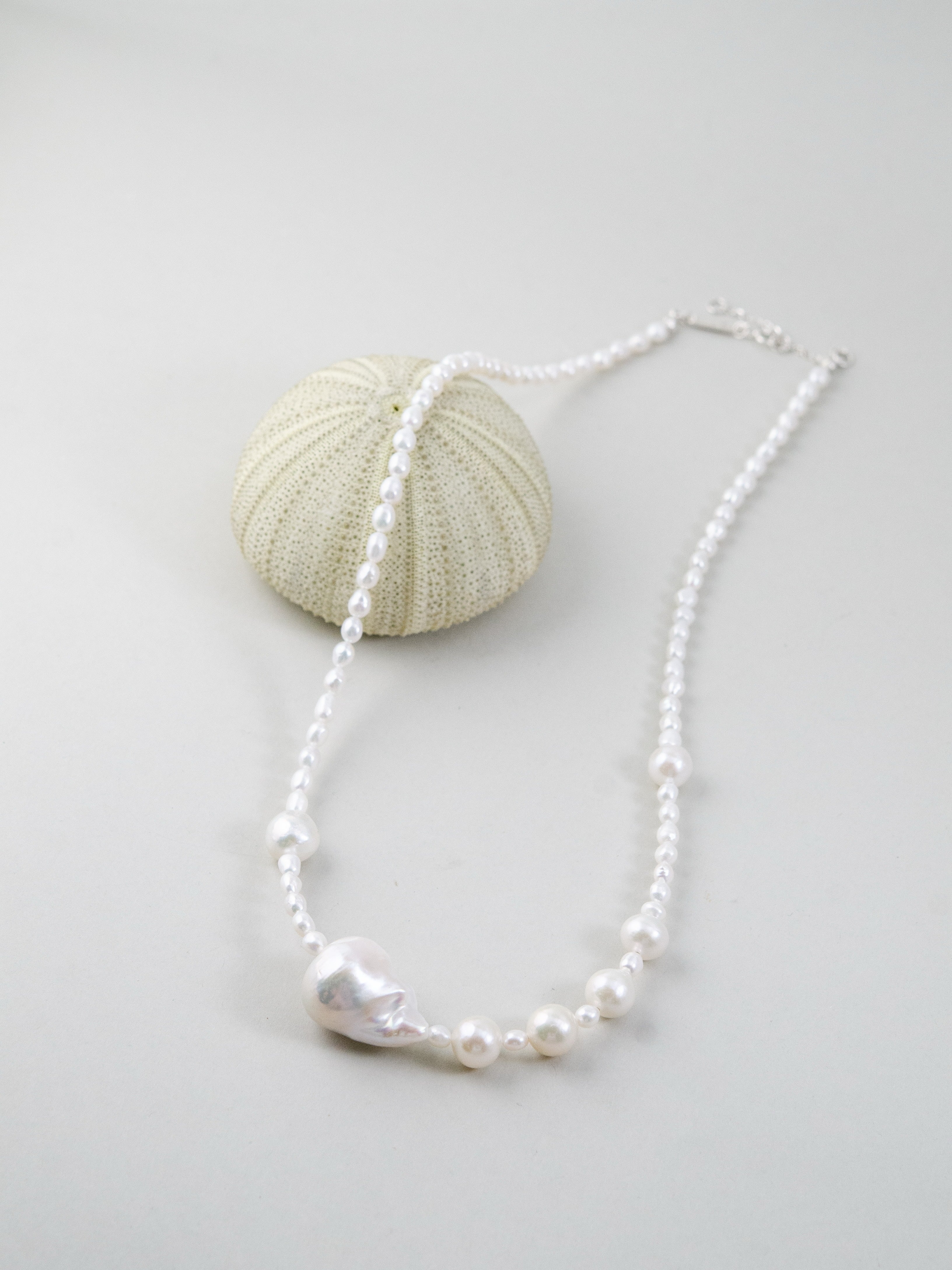 6月誕生石 パール ネックレス ヒトデ 置き画 ギフト プレゼント