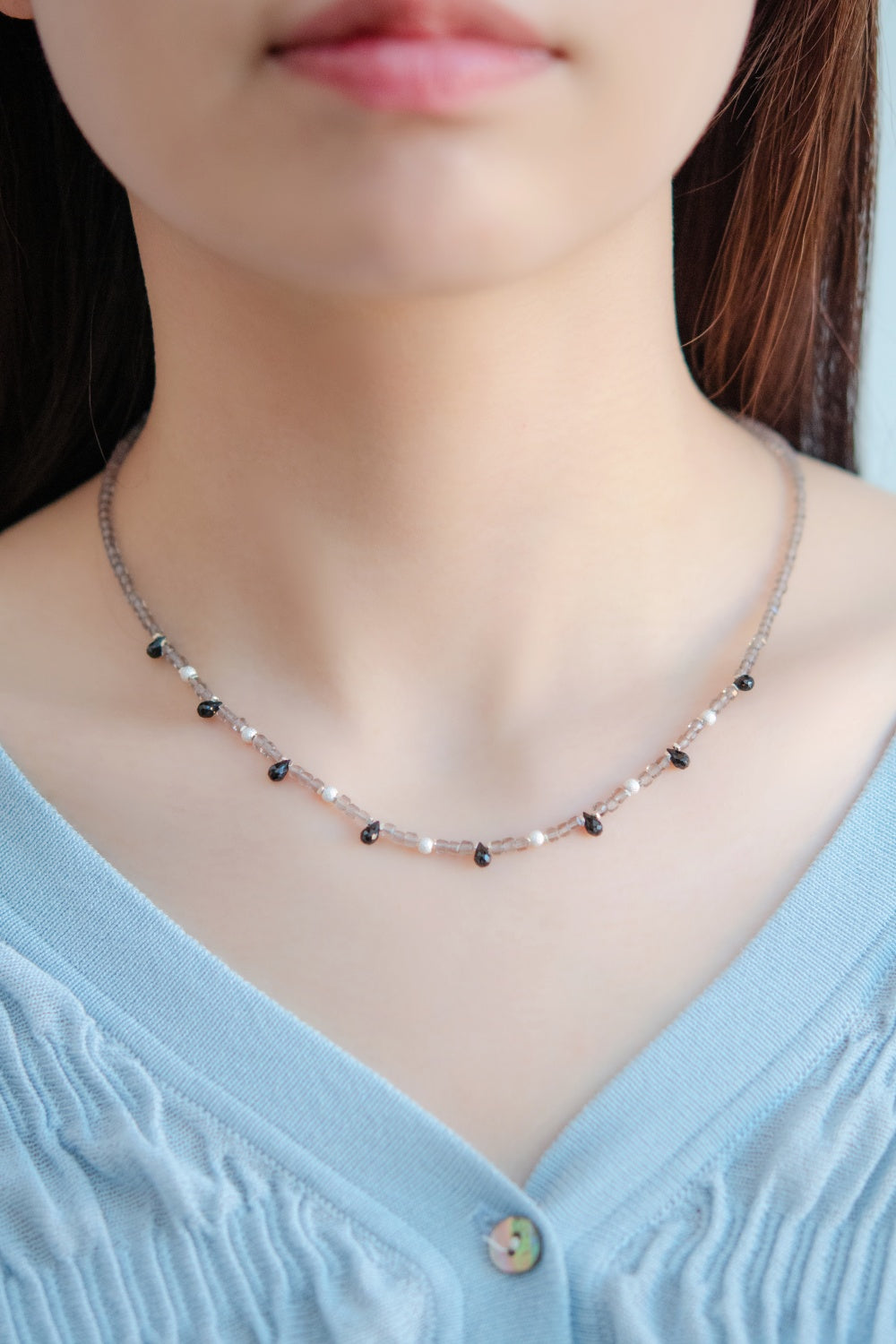 天然石 質感 確認 透明度 黒と茶色 バリエーション