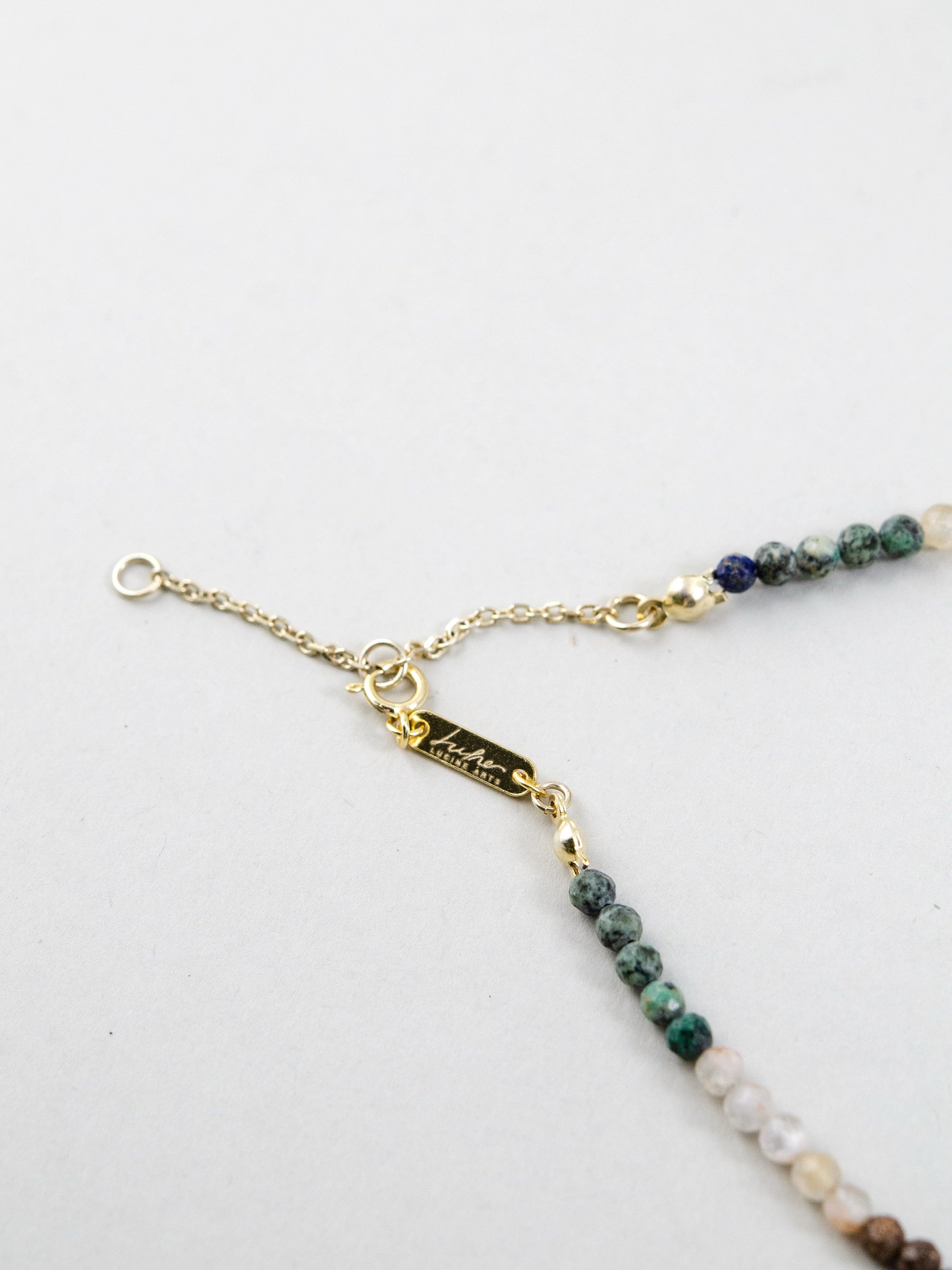 ネックレス 留め具 アジャスター詳細 K14GP ゴールド仕上げ サイズ調整可