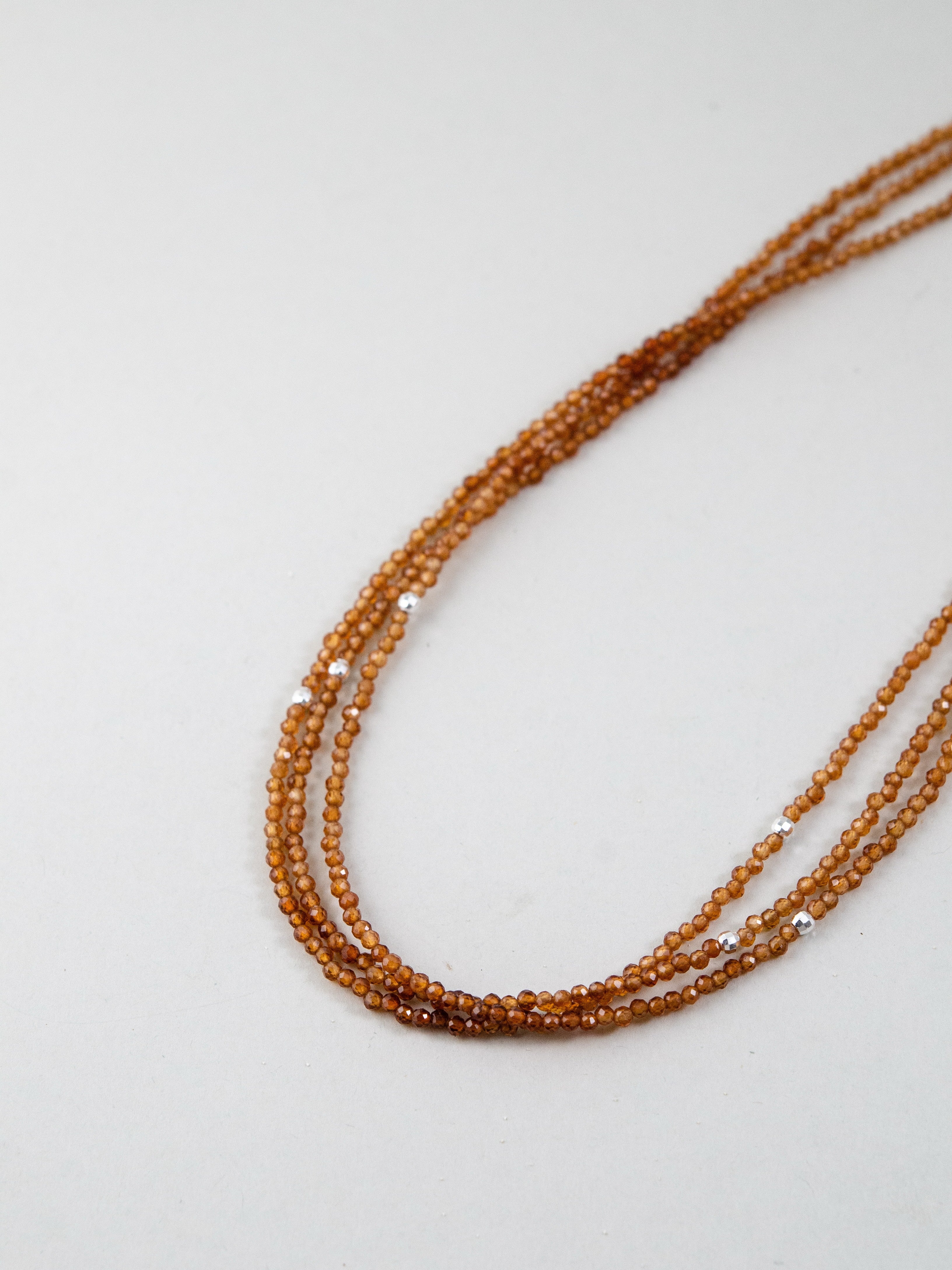 オレンジガーネット 連 曲線 詳細 テクスチャ 天然石