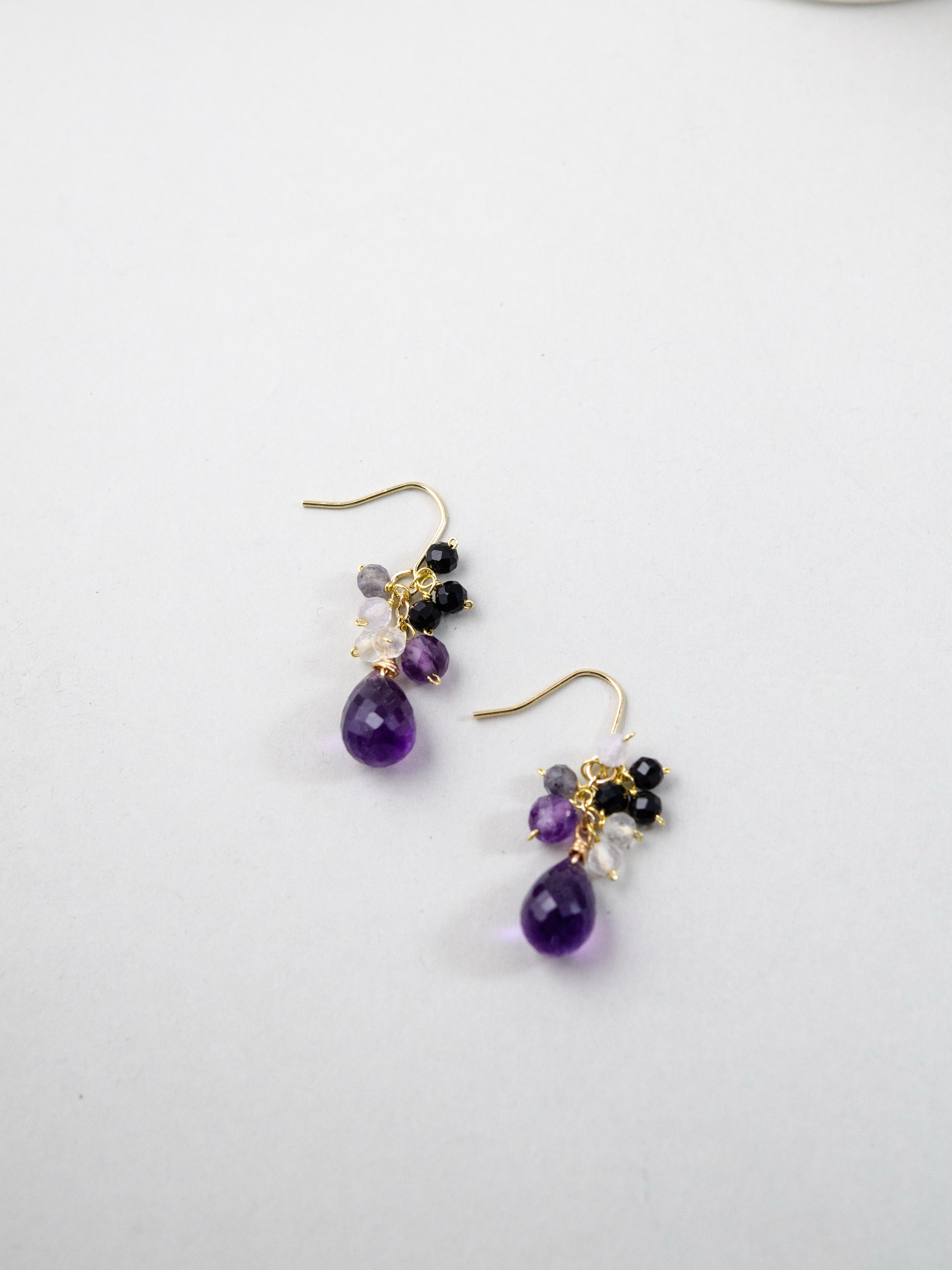 シンプル ピアス 置き画 2月誕生石 ギフト おすすめ