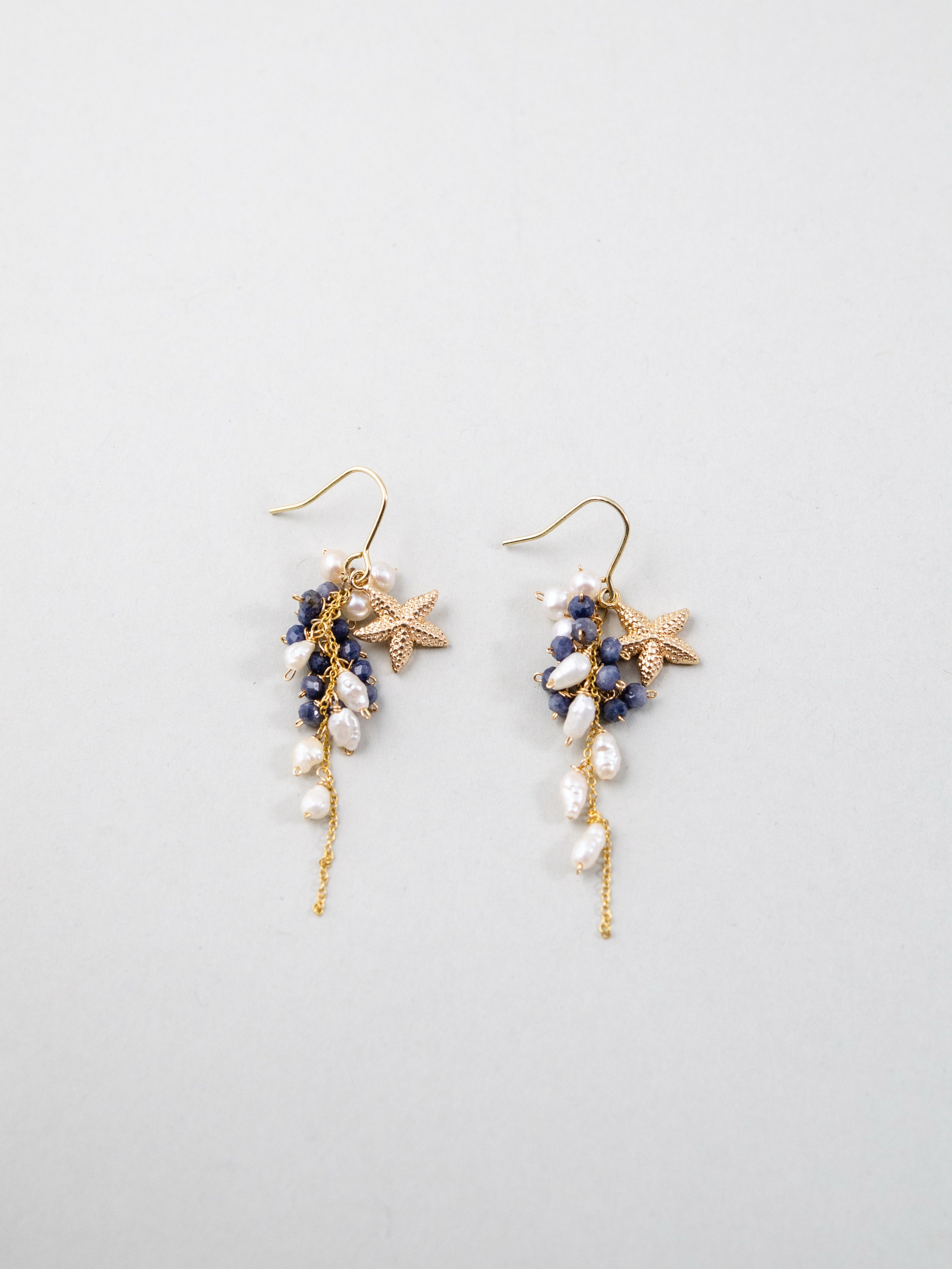 ヒトデ チャーム ピアス デザイン 詳細 ハンドメイド