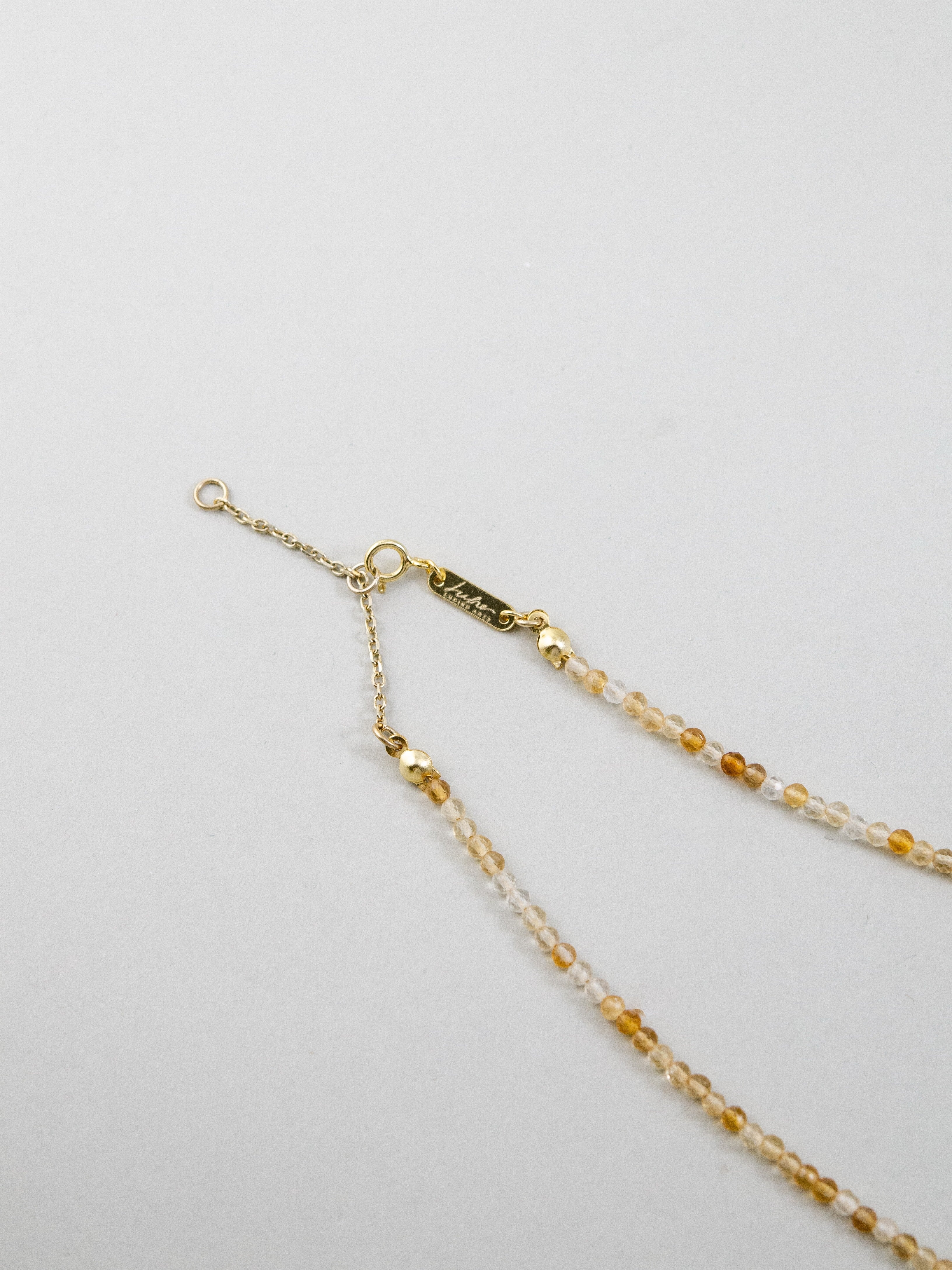 SV925製留め具 ゴールドコーティング アジャスターチェーン詳細